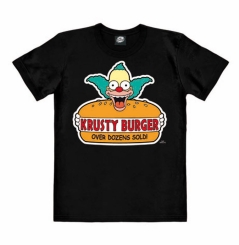 The Simpsons - Krusty, der Clown - Krusty Burger - T-Shirt Print - Damen 