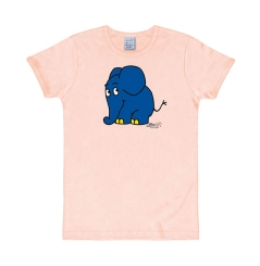 Maus - Elefant pastel pink | S