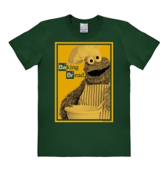 Sesame Street - Cookie Monster - Baking Bread - Print T-Shirt - Women 