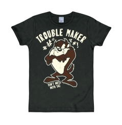 Looney Tunes - Taz - Trouble Maker - T-Shirt Print - Damen 
