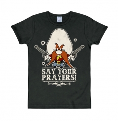 Looney Tunes - Yosemite Sam - Say Your Prayers - T-Shirt Print - Herren  