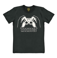 Addicted - Game Controller - Print T-Shirt - Men 