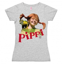 Pippi Langstrumpf & Herr Nilsson - T-Shirt Print - Damen 