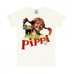 Pippi Langstrumpf & Herr Nilsson - T-Shirt Print - Damen 