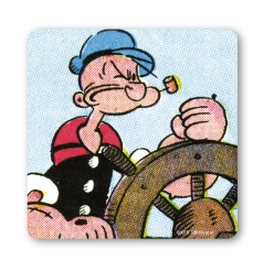 Popeye the Sailorman - Steering Wheel - Coaster  