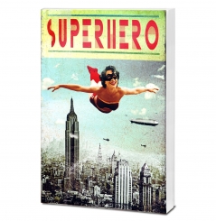 Superhero - Girl - Notizbuch 