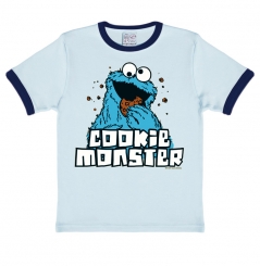 Sesamstrasse - Krümelmonster - T-Shirt Print - Kinder 