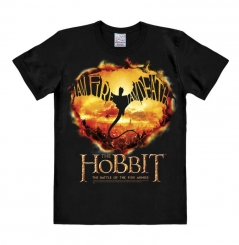 The Hobbit - I Am Fire I Am Death - Smaug - Print T-Shirt - Men 