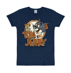 Tom & Jerry - Logo - T-Shirt Print - Damen 