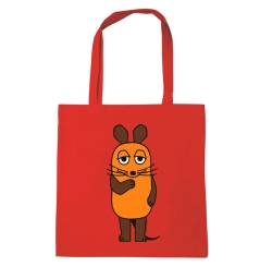 Die Sendung mit der Maus - Maus - Baumwolltasche  classic red 