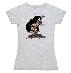 Der Kleine Maulwurf grey-melange | L