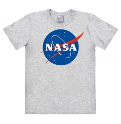 NASA - Logo grey-melange | XS