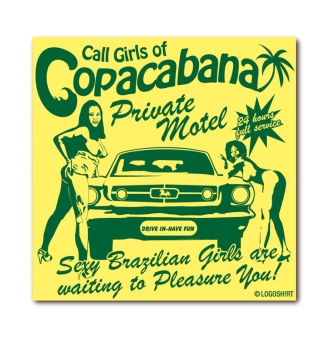 Copacabana - Call Girls - Fridge Magnet   