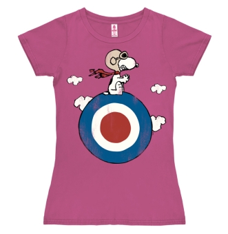 Peanuts - Snoopy/Target pink | M