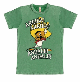 Looney Tunes - Speedy Gonzalez - Arriba! Andale! - T-Shirt Vintage - Print - Damen 
