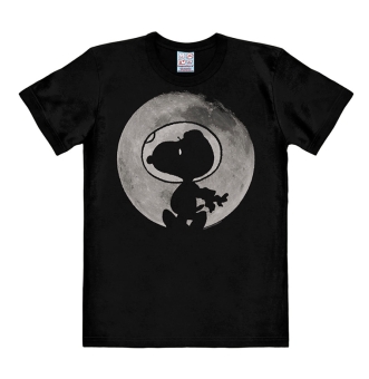 Peanuts - Snoopy - Mond - T-Shirt Print - Herren 