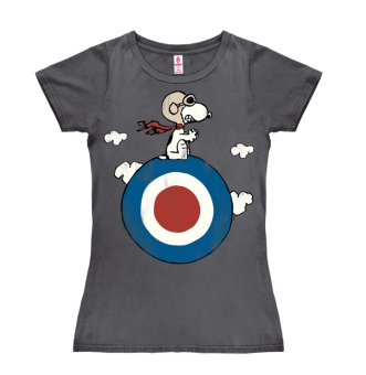 Peanuts - Snoopy/Target dark grey | L