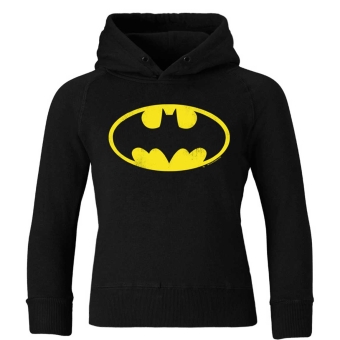 Kinder Kapuzen-Sweatshirt Batman - Logo (ohne Fronttasche) | logoshirt