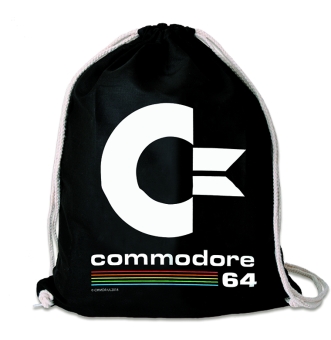 Commodore 64 - C64 Logo - Gymsack - Drawstring Bag  