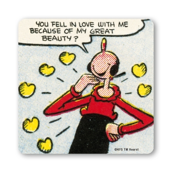 Popeye the Sailorman - Popeye & Olivia - Great Beauty - Coaster 