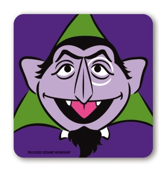 Sesamstrasse - Graf Zahl - Untersetzer 