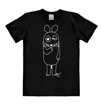 Die Sendung mit der Maus - Maus - Outline - T-Shirt Print - Herren 