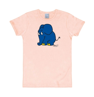 Maus - Elefant pastel pink | S