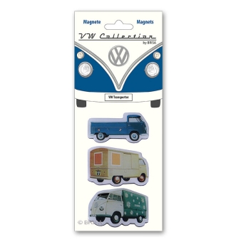 VW Bulli T1 - Volkswagen Bulli Nutzfahrzeuge - Magnet-Set  