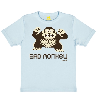 Bad Monkey - T-Shirt Print - Kinder 