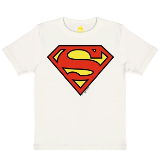 Superman - Logo (Clean) - DC Comics - T-Shirt Print - Kinder 
