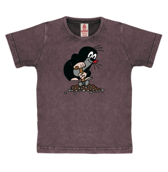 The Little Mole - Hill - Vintage - Print T-Shirt - Kids 