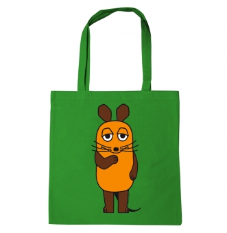 The Show with the Mouse - Mouse - Resuable - Cotton Tote Bag  green | OS