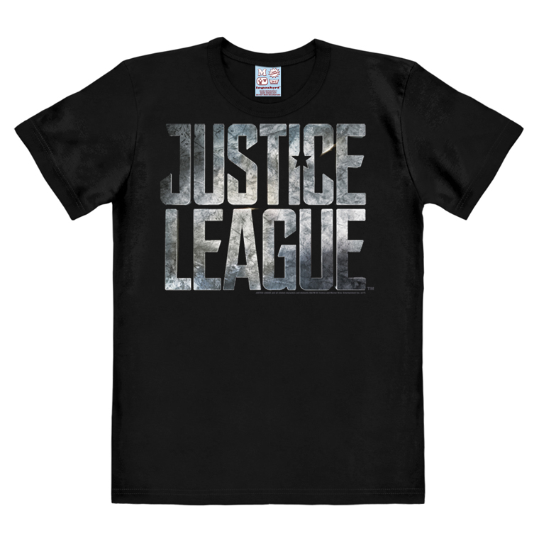 Justice League Movie Logo Dc Comics Easyfit T Shirt Dc Justice League Movie