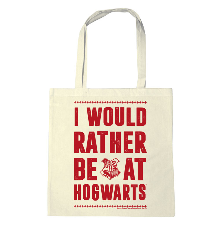 Harry Potter - I Would Rather Be At Hogwarts - Baumwolltasche