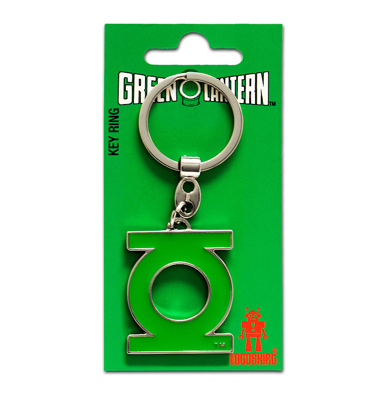 Logoshirt Green Lantern - Logo - DC- Comics - Schlüsselanhänger