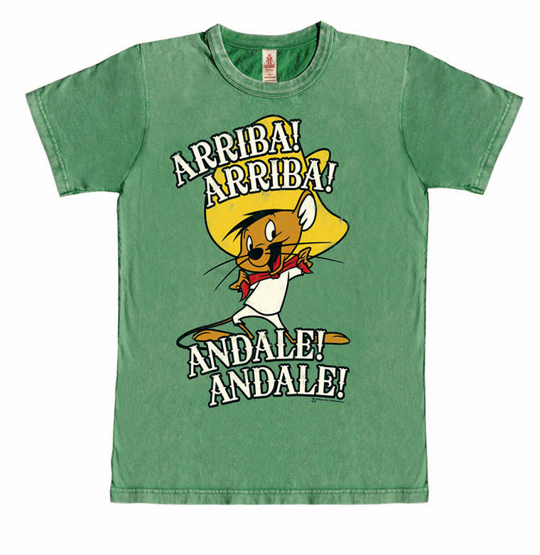 Logoshirt Looney Tunes - Speedy Gonzalez - Arriba! Andale! - T-Shirt Vintage - Print - Herren