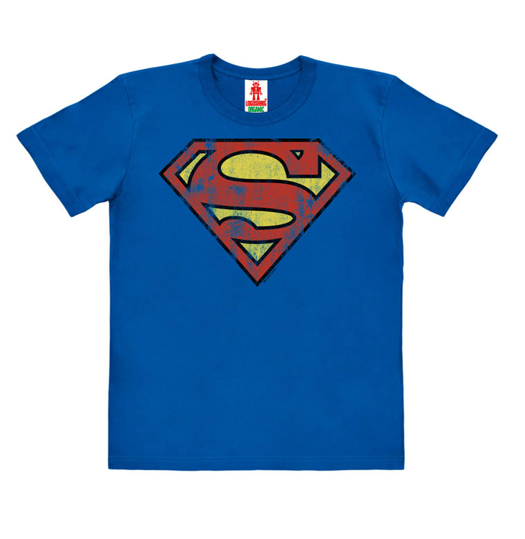 Logoshirt Superman - Logo - DC Comics - Bio - T-Shirt Print - Kinder