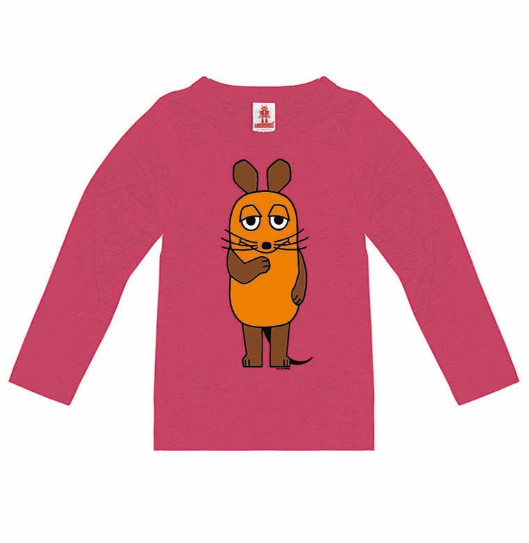 Die Maus - Die Sendung mit der Maus - Langarmshirt Print - Kinder