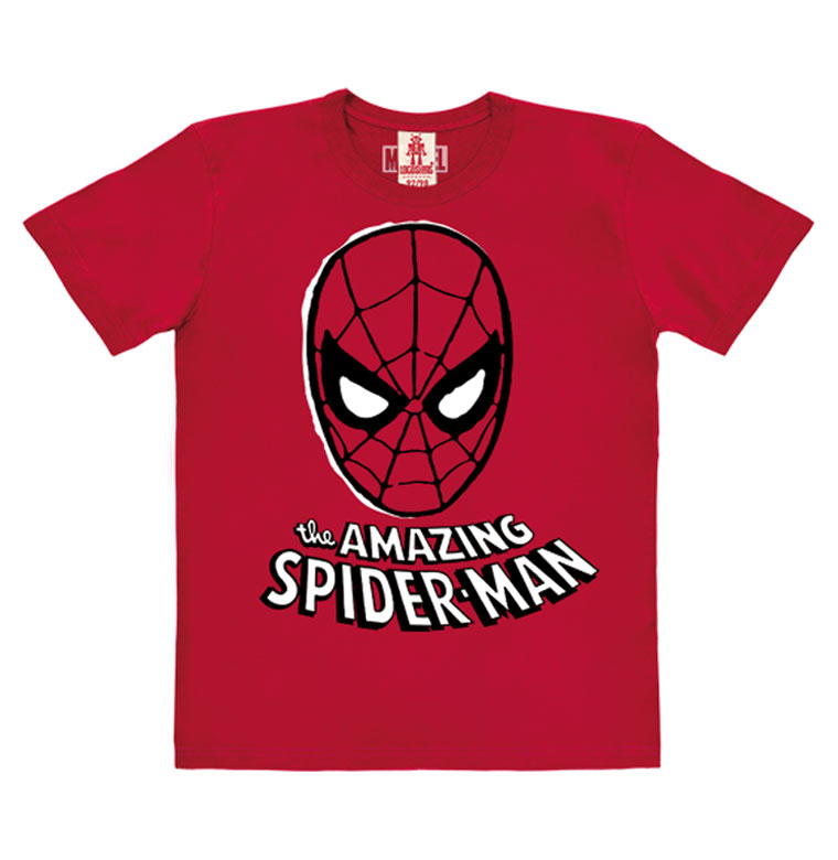 Spider-Man - Mask - Marvel Comics - Organic - Print T-Shirt - Kids