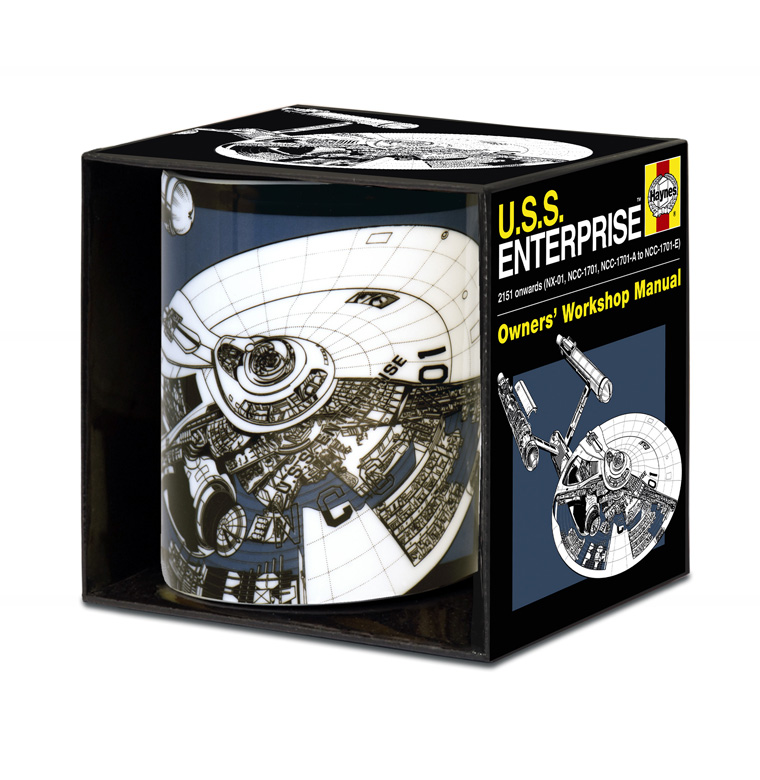 USS Enterprise - Star Trek - Haynes Workshop Manual - Coffee Mug STAR